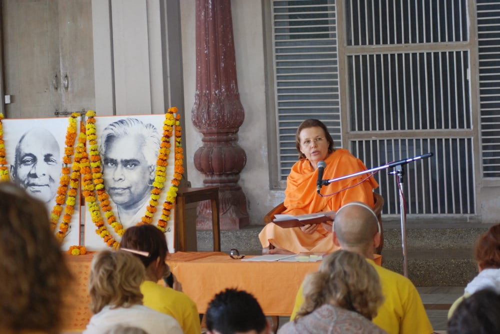 Vortrag mit Swami Durgananda